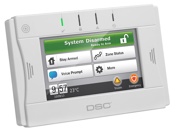 2-Way Wireless TouchScreen Arming Station | DSC Security Products | DSC