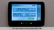 Power Series Neo Touchscreen - How to Set Time Video Tutorial - DSC