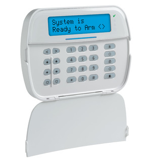 Wireless Full Message LCD PowerG 2-Way Wire-Free Keypad with Prox Support & Voice Prompting