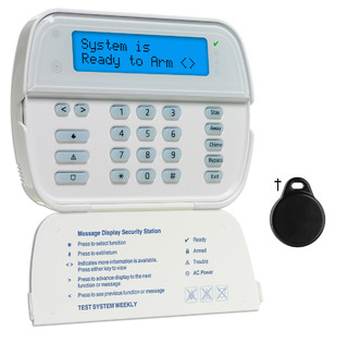 DCM LCD5500z Alarm Control Panel Panel Keypad 